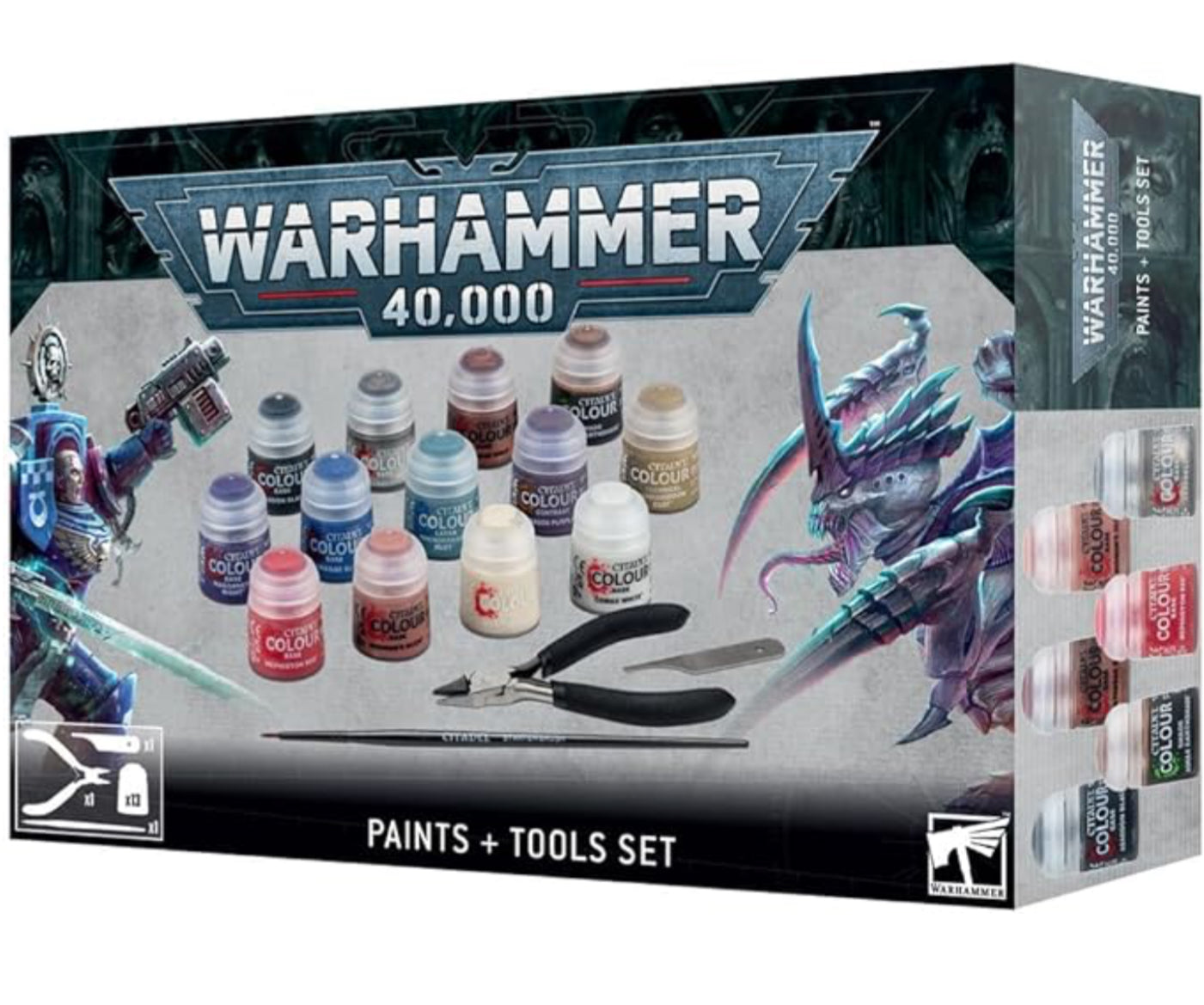 40K Paints and Tool Set