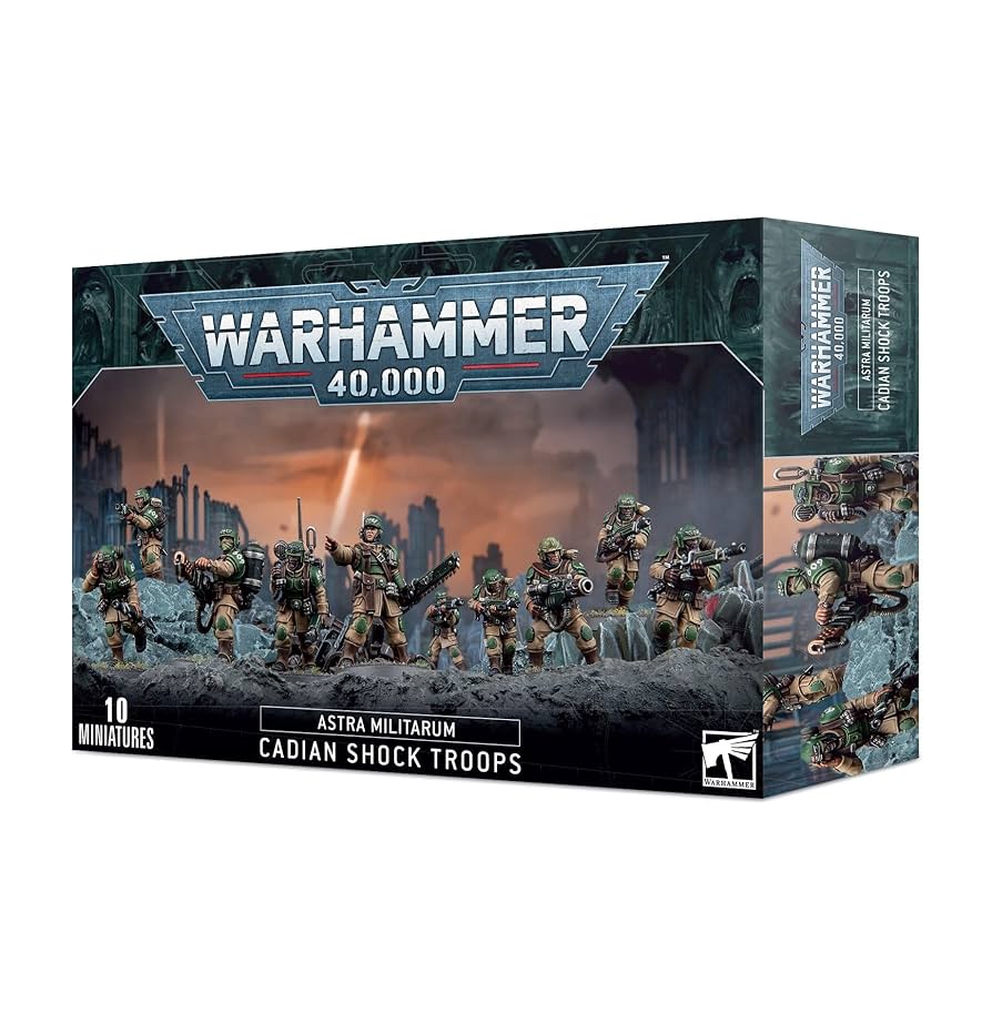 Astra Militarum: Cadian Shock Troop Warhammer 40,000