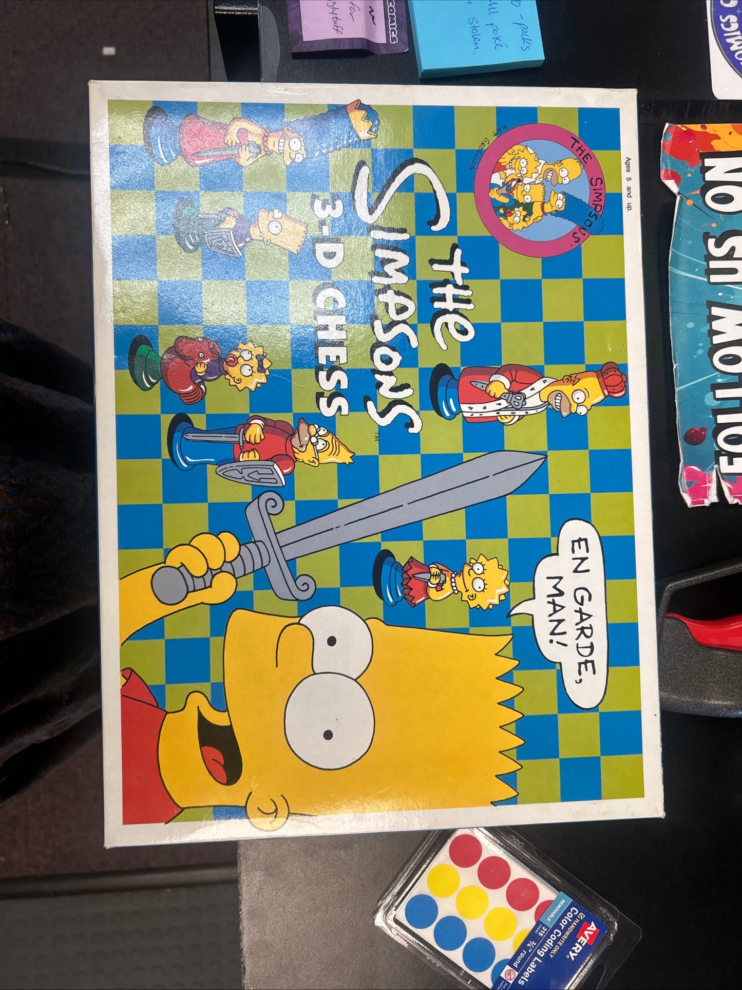 Simpsons 3D Chess game
