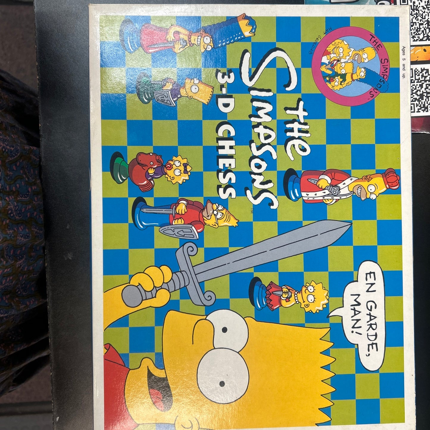 Simpsons 3D Chess game