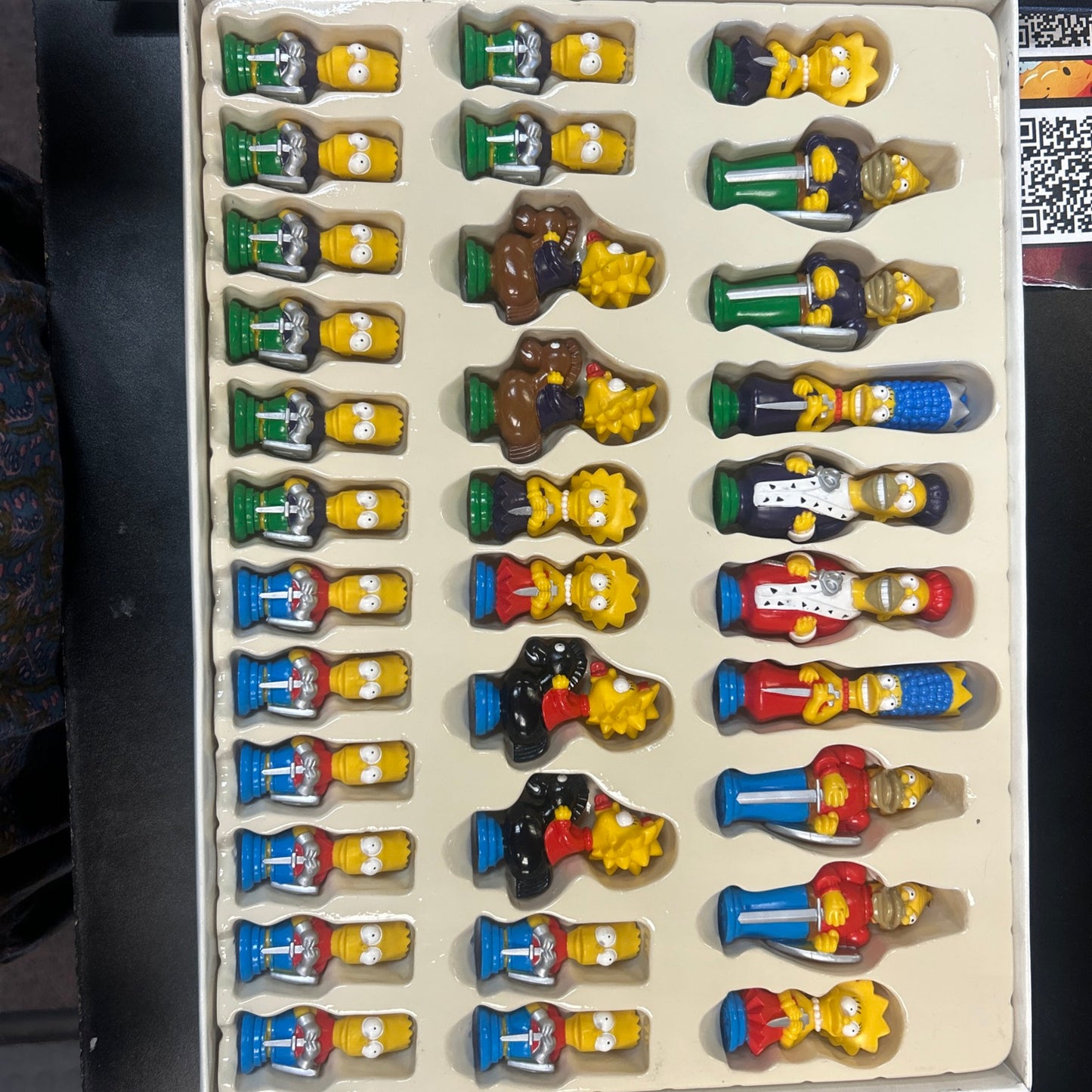 Simpsons 3D Chess game