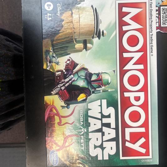 Star Wars Boba Fet Monopoly Game New